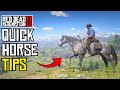 RDR2 Horse Tips You’ll Actually Use