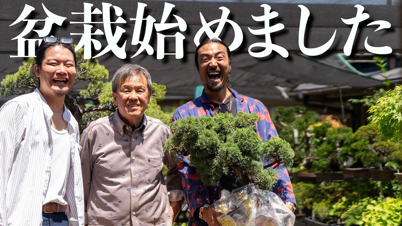 【国宝級】盆栽買いに行ったら最高のおっちゃんに出会いました!日本の職人魂の真髄を教えて貰って感動!
