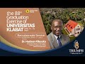 The 88th Graduation Exercise of Universitas Klabat | BACCALAUREATE SERVICE