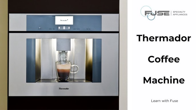Freshly Brewed Every Time with the Thermador Built-in Coffee