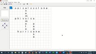 Macro Code (VBA) Crossword Puzzle with Scoring in PowerPoint Part 1of3