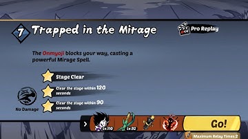 Trapped in the Mirage (Story Mode) No Dmg & 89.8 Seconds! - Ninja Must Die