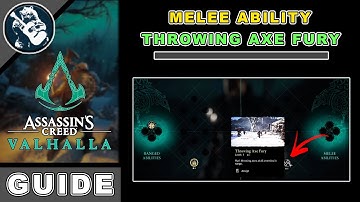 Unlock Throwing Axe Fury In Assassins Creed Valhalla Ability Location #2 - Rygjafylke Wealth