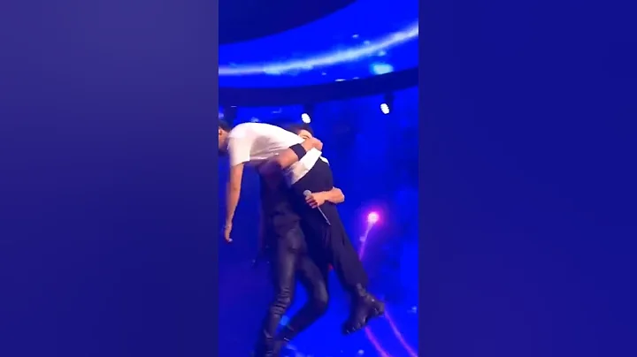 Bang Chan carrying Lee Know and Seungmin just...  ...