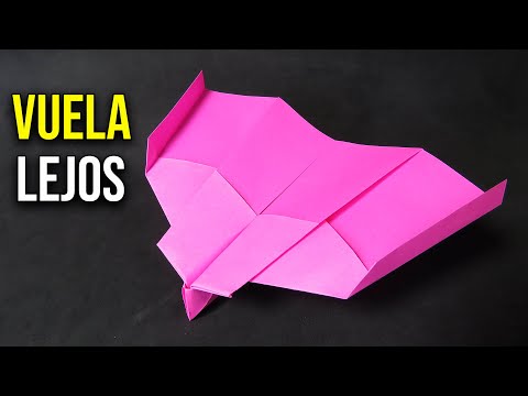 Como hacer un avión de papel facil