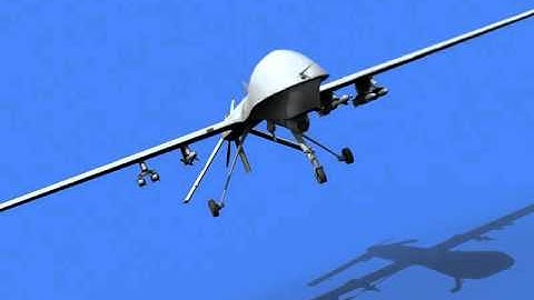 3D Model of MQ-1 Predator (UAV) Review