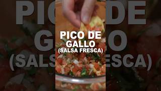 Easy Pico de Gallo recipe #shorts