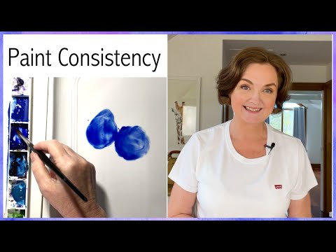 Paint and Water Consistency in Watercolor: Beginner Watercolor Tips