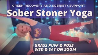 Yoga For Weed - Friendly Recovery Group Members On Zoom!