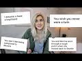 Reacting To Assumptions About Me...