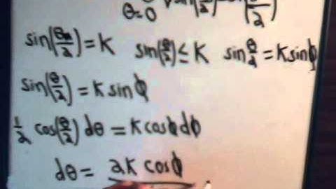 Analytical Mechanics Video  #23: Pendulum Equation & Elliptic Functions - Part 3