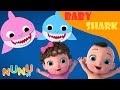 Baby shark dance  more kids songs  nunu tv nursery rhymes