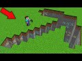 WHERE DOES THIS HUGE PICKAXE PIT LEAD IN MINECRAFT ? 100% TROLLING TRAP !