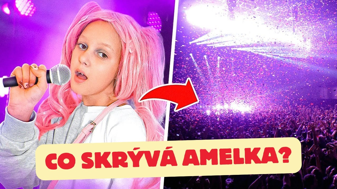 🌸 Tajemství Amelky! Co skrývá před kamarády? Amelka se stala anime na 24 hodin!