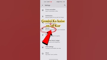 Gemini ko kaise off kare | How to disable Gemini and enable Google Assistant#shorts#gemini#manojdey