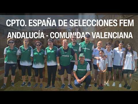 Andalucía vs Comunidad Valenciana. Bolo Andaluz.