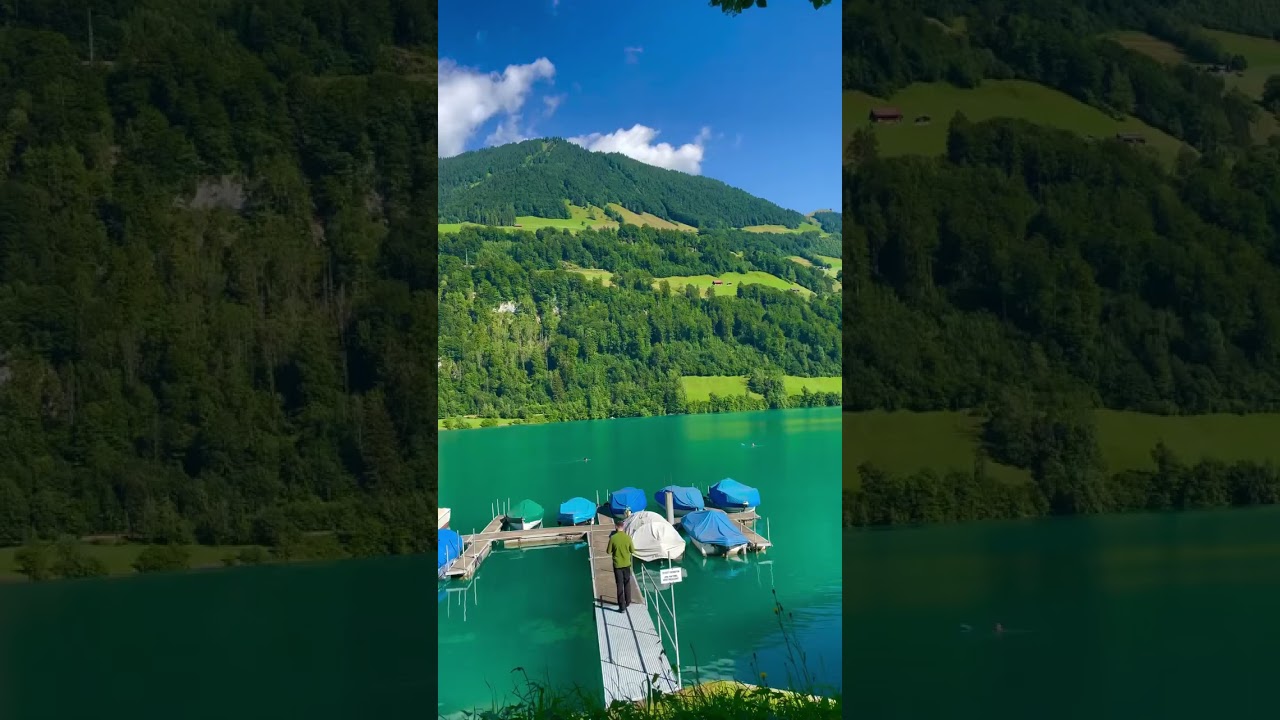 Lungern is a beautiful alpine village in the canton of Obwalden, Switzerland.