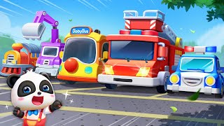 Little Panda's Town: Vehicles - Help Kiki to Drive Different Vehicles and Help Public - Babybus Game screenshot 4