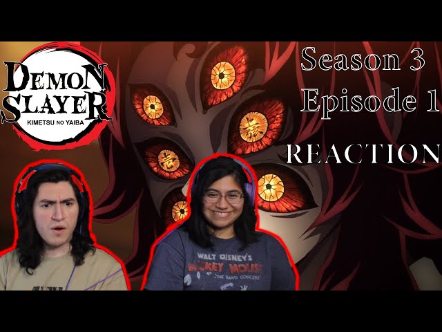 MEETING OF THE UPPER MOONS  Demon Slayer Season 3 Episode 1 Reaction 