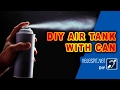 DIY Projects : Spray bottle of compressed air tank | Inflate the tire, chain cleaning, Use Workshop