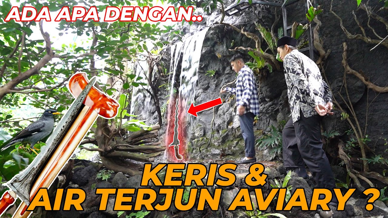 USTADZ FAIZAR MAU BAWA AIR TERJUN AVIARY BUAT RUQYAH???ADA APA DENGAN KERIS DAN BURUNG JALAK??