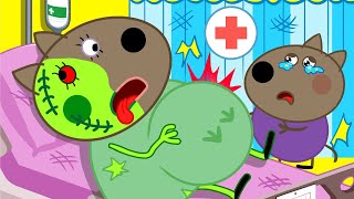 Danny Dog Helps Mommy Zombie Give Birth | Danny Dog Funny Animation