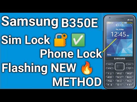 Samsung B350E Unlock by Odin free flash tool easy solution