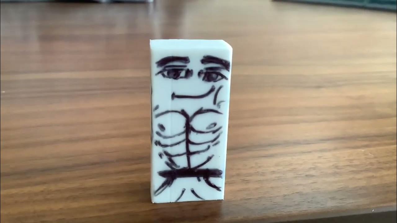 roblox man face eraser - YouTube