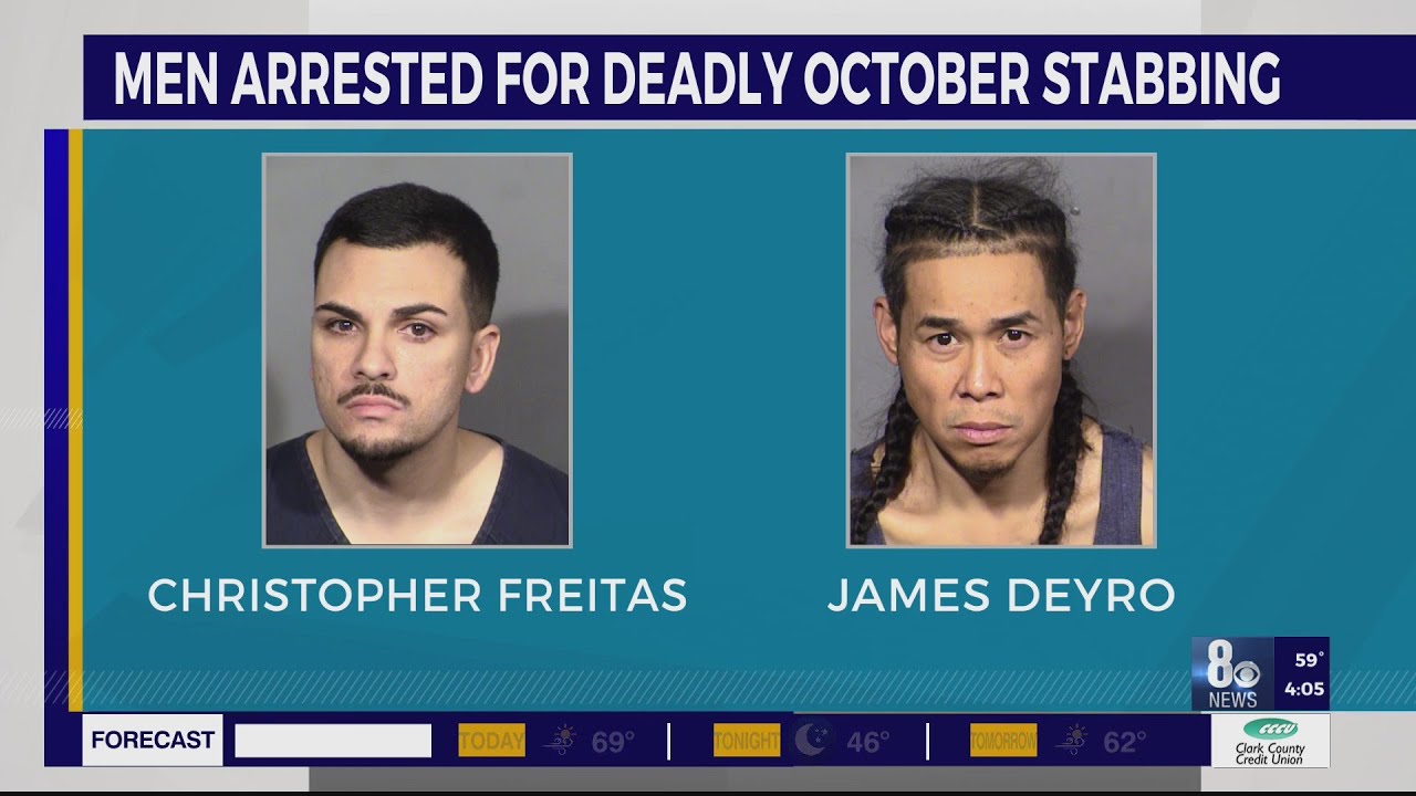 2nd man arrested in connection with deadly stabbing outside Las Vegas ...