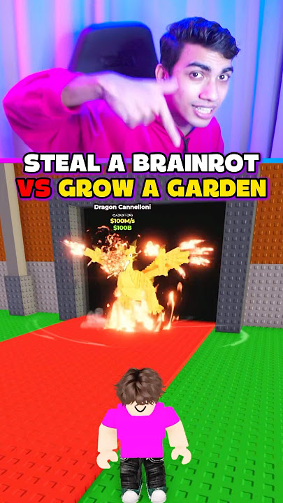 STEAL A BRAINROT VS GROW A GARDEN ADMIN EVENT 😱