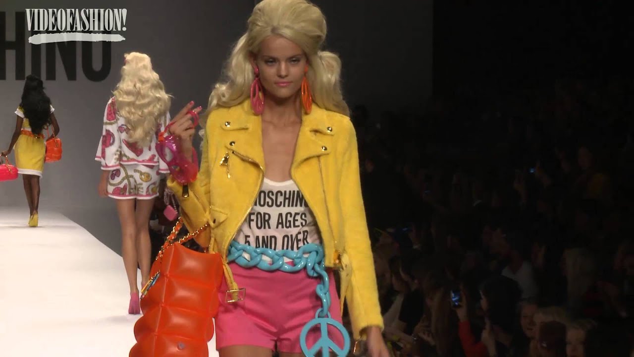 Barbie inspires Moschino's spring collection