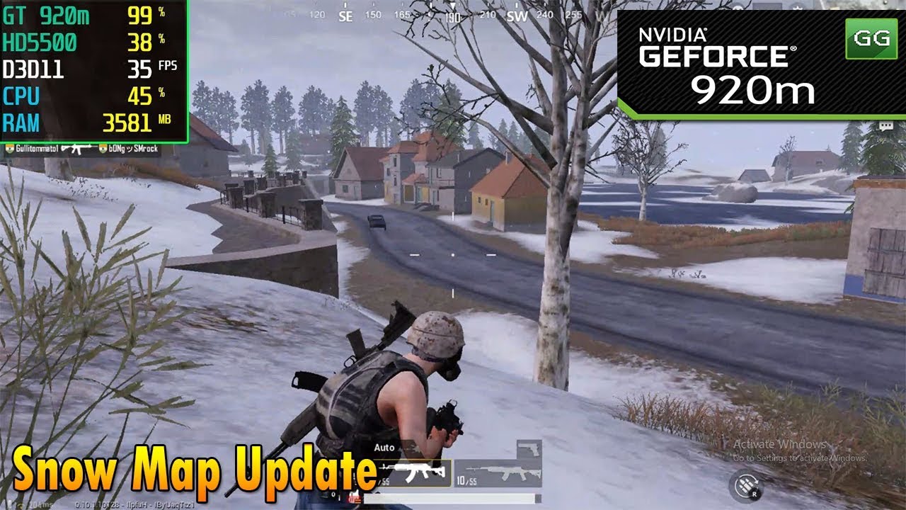Vikendi PUBG Mobile on Nvidia 920m | 920mx + Core i5 | 2018 Benchmark Test
