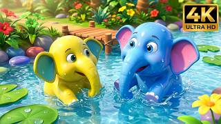 Ek Mota Hathi Hindi Kids Song Nursery Rhymes with Cartoon