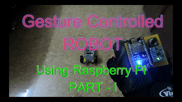 DO IT YOURSELF  தமிழ் #2 - GESTURE CONTROLLED ROBOT USING RASPBERRY PI - PART 1