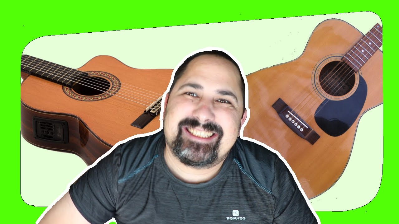 Diferencias entre una guitarra acústica y una guitarra española