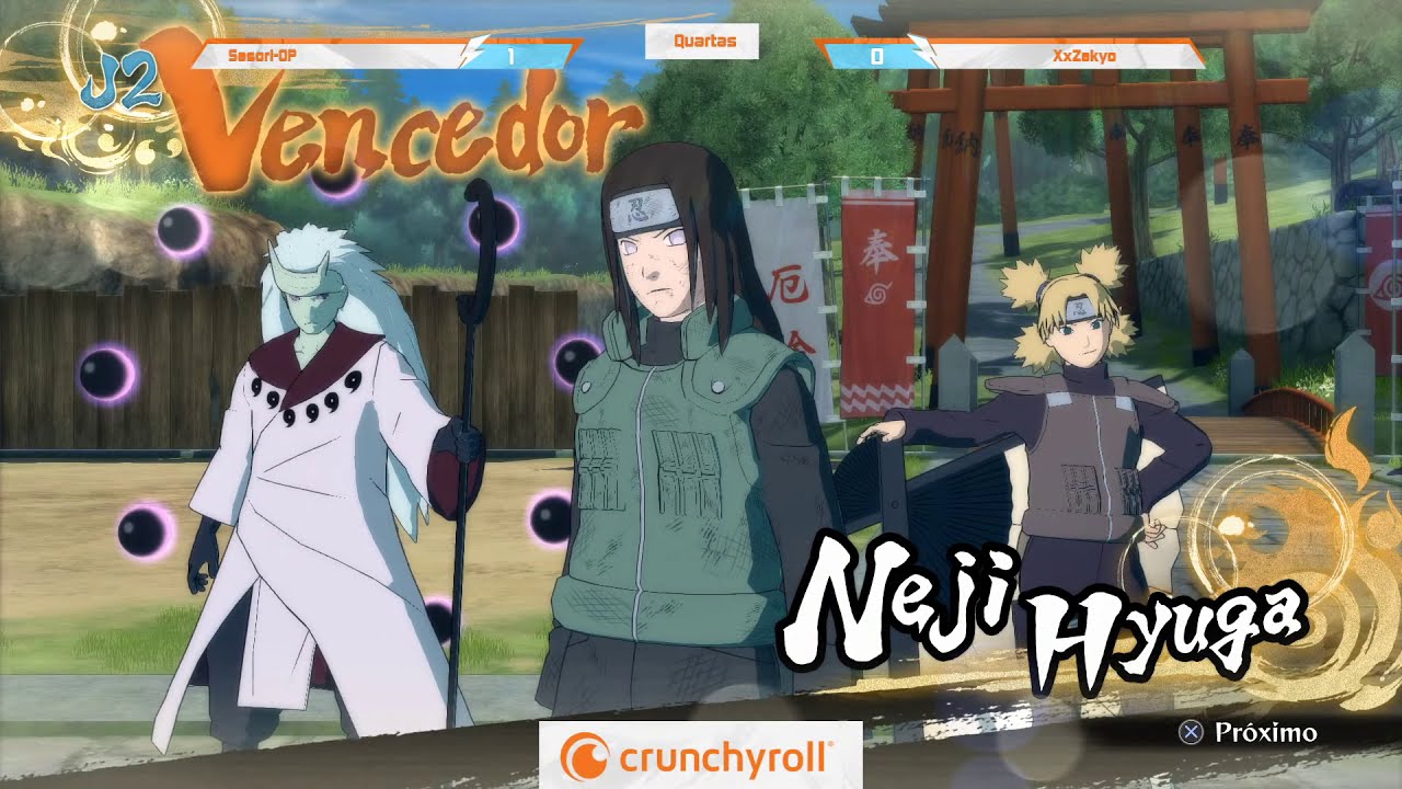 COPA DO BRASIL DE NARUTO STORM 4 (FINAIS)