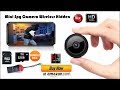 How to Use FabQuality Mini Spy Camera Wireless Hidden Test HD Quality 1080p  recording demo - AMAZON