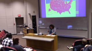 Dr Yazzie Mintz speaks at the Indiana University School of Education