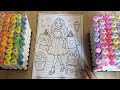 Relaxing Barbie Shopping Coloring 🛍️ ASMR & Calm 😇