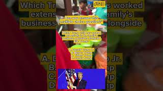 Which Trump child has worked extensively in the family's business operations alongside Eric Trump?