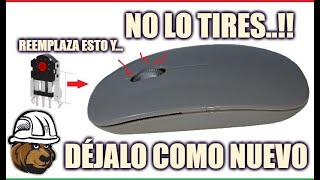 Repara tu mouse, no lo tires. cambia el encoder de la rueda. La  sulución definitiva