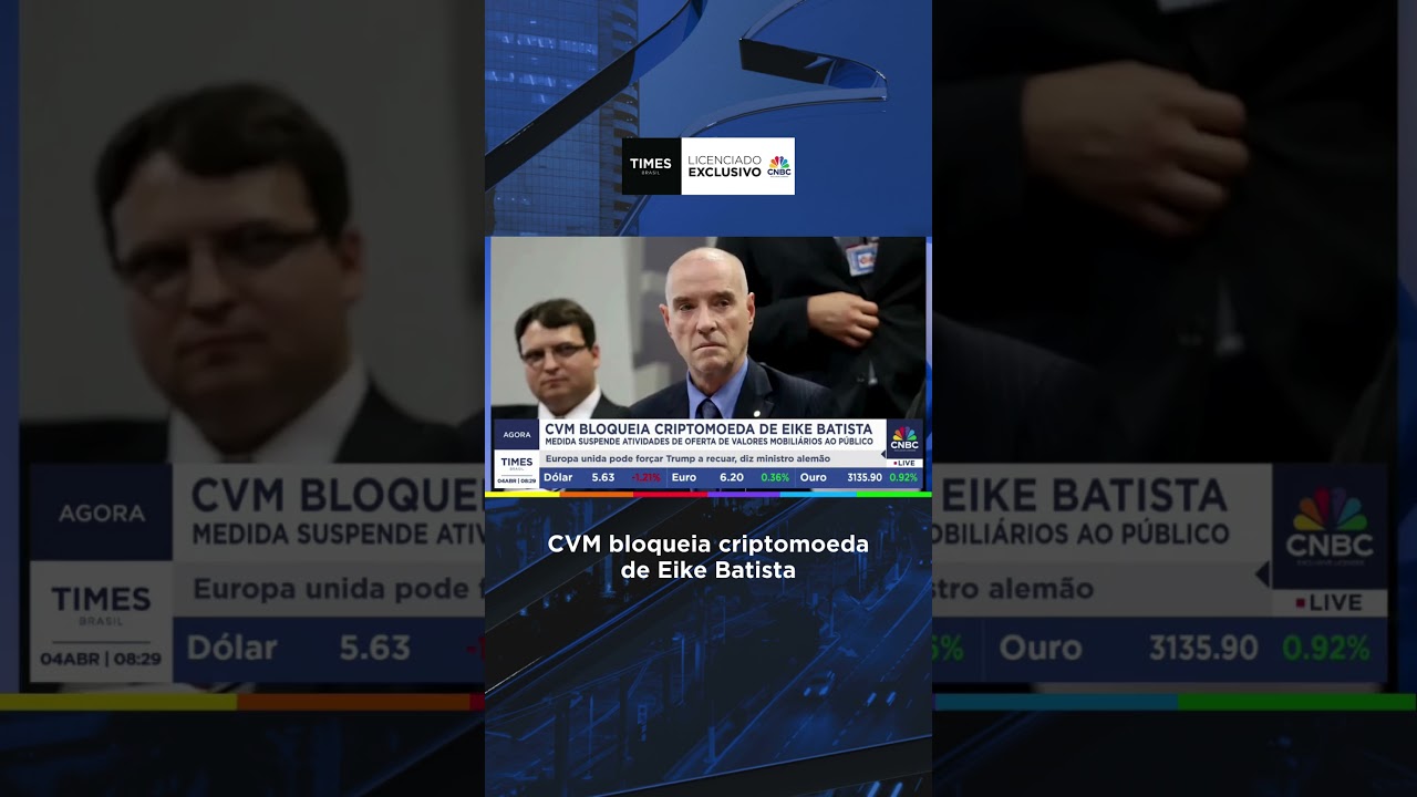 CVM bloqueia criptomoeda de Eike Batista #shorts - YouTube