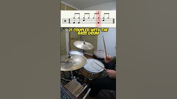 3️⃣ ways to use HI HAT LIFTS on the drums. Beginner Drum Lesson #shorts #drumlessons #hihats