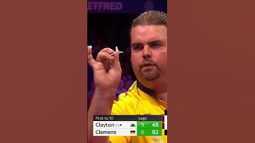 This was insane by Gabriel Clemens #shorts #darts #satisfying