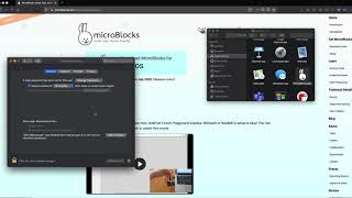 MicroBlocks install on a Mac