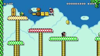 Super Mario Maker 2 - Custom Course: Heights n Spikes