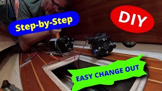 Shower pump broken, how to fix it on a Gemini 3200. DIY.