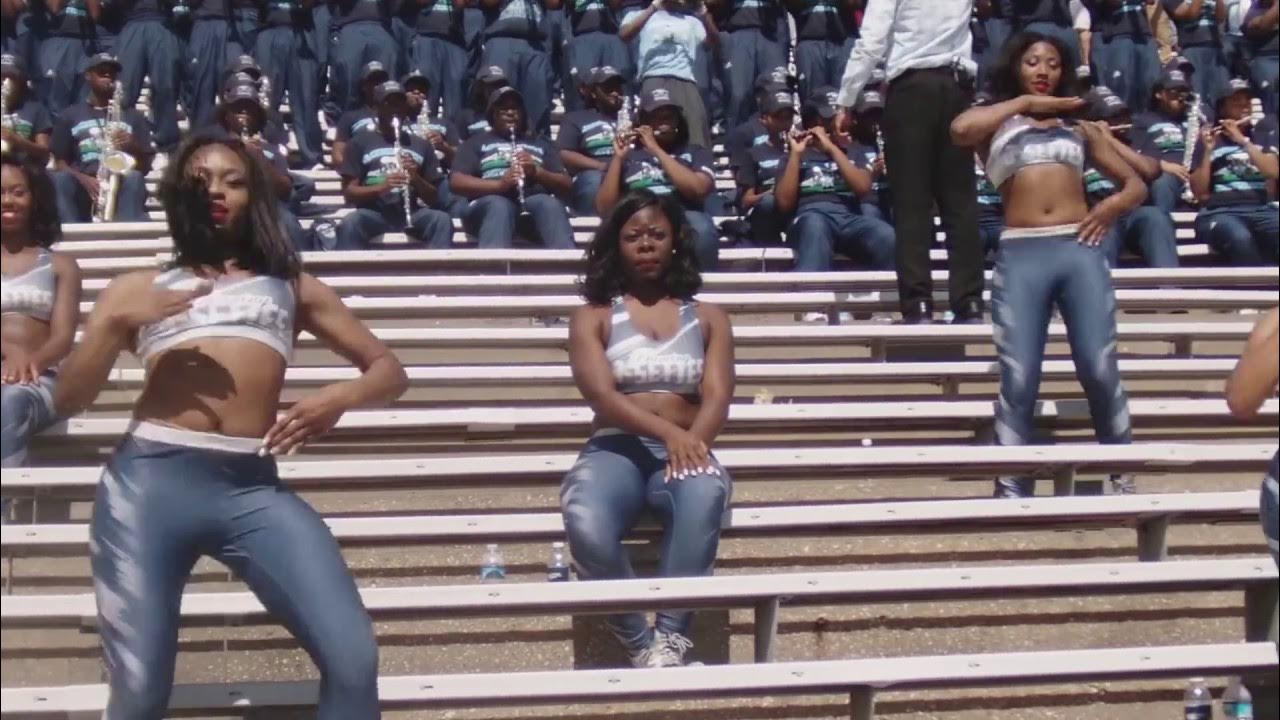 JSU marching band Who do I turn to (Blue and White game) YouTube