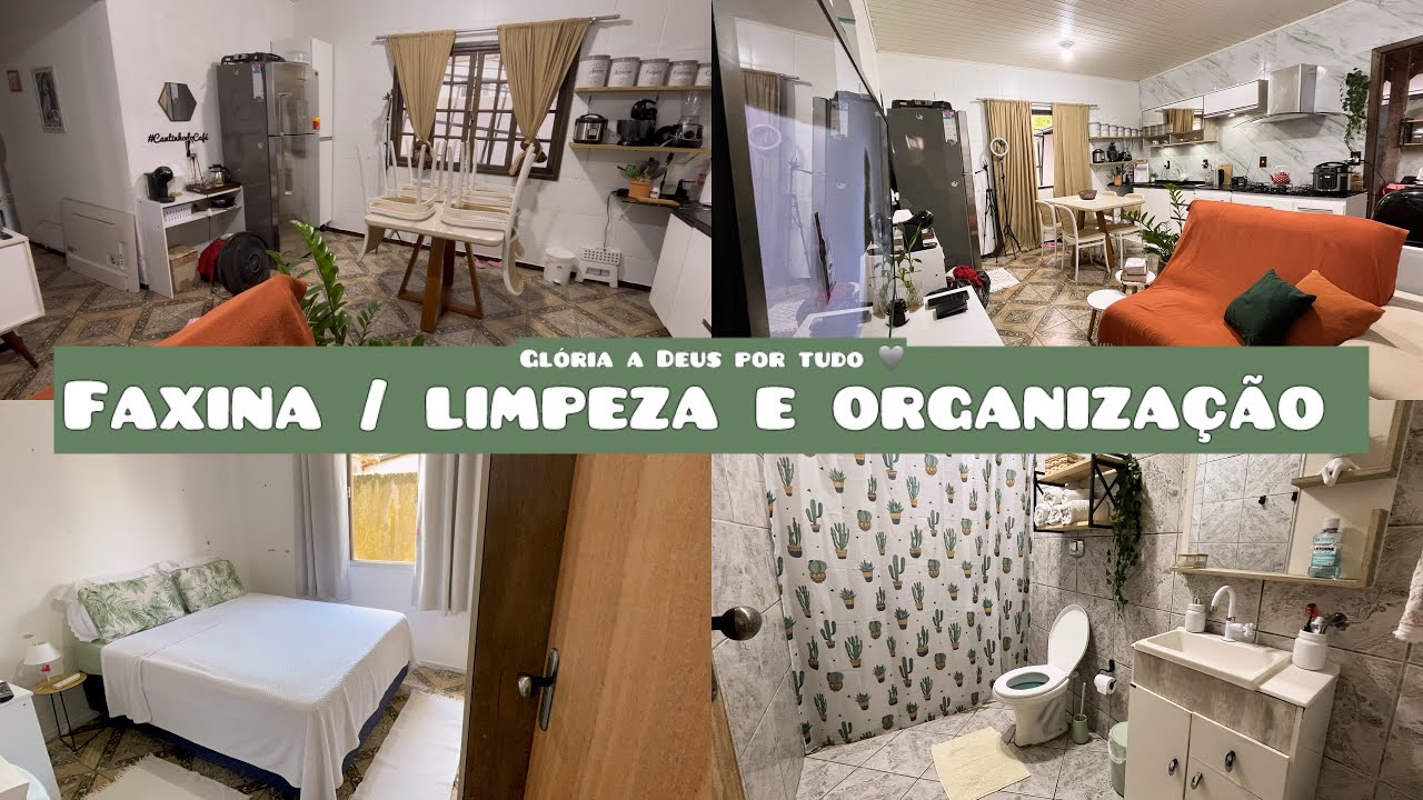 #vlog /limpeza e organização/casa limpinha e cheirosa /rotina do dia