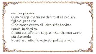 Jovanotti - Si Va Via Lyrics